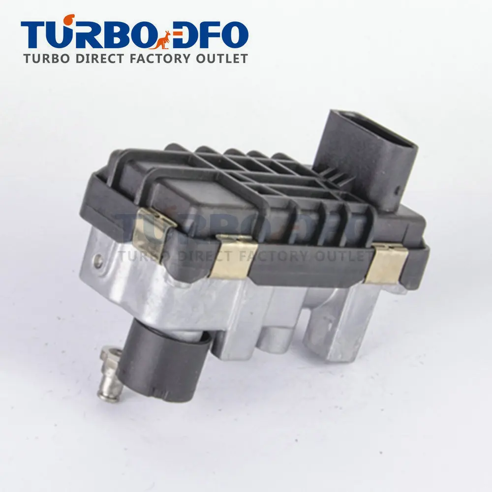 Turbolader Electronic Actuator For VW Touareg V10 TDI Links 230 Kw 313 HP AYH Links 6NW009228 755299-0006 07Z145701TX Turbine