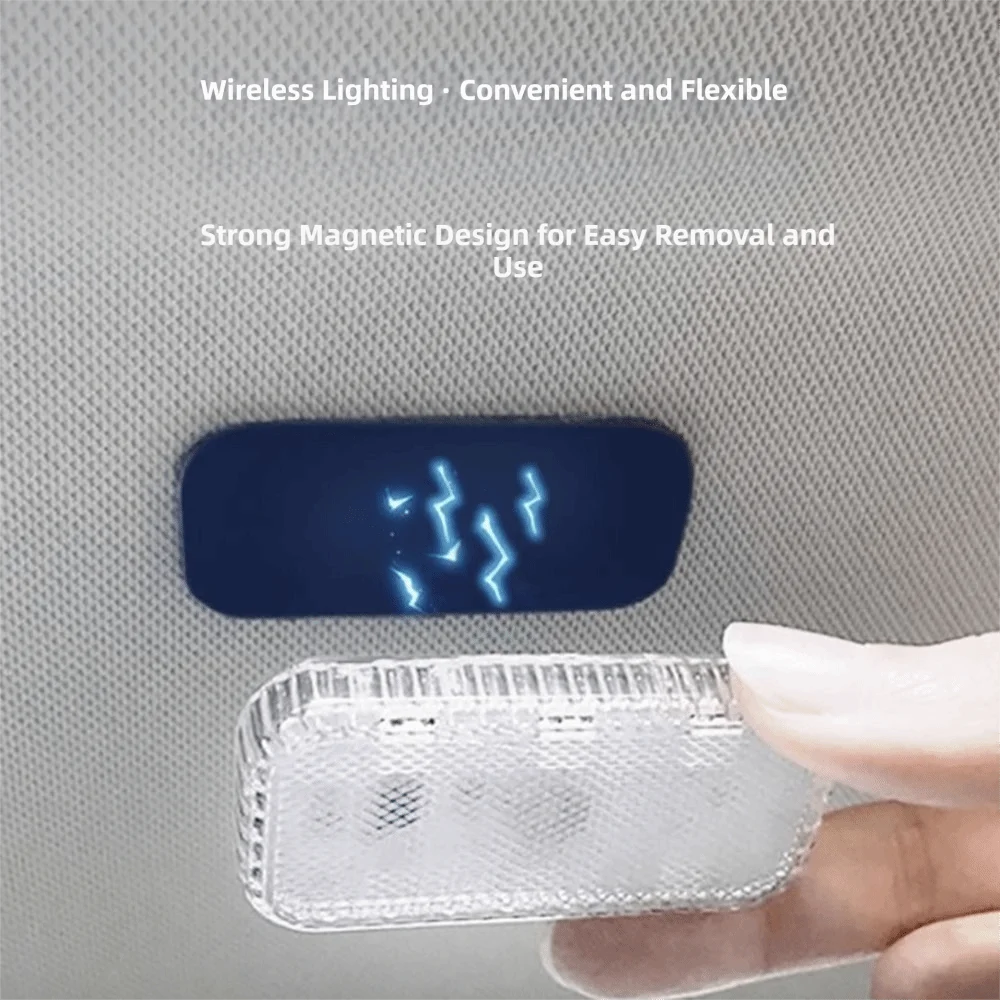 Mini Size LED Touch Light Car Interior Touch Control Interior Lighting Multicolor Mood Rechargeable Battery USB Charging Light