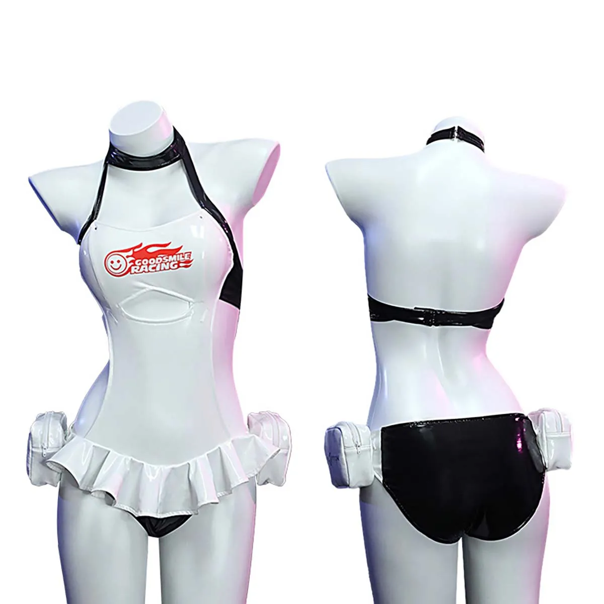 Halloween Anime Sommer Miku Racing Badeanzug Bikini Cosplay Kostüm