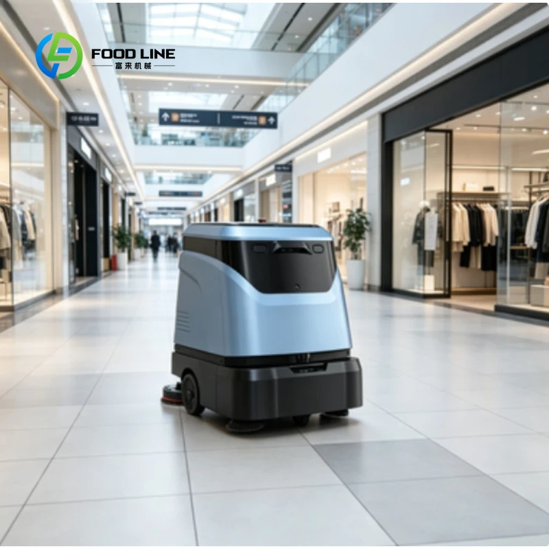 Customized Wet&Dry Industrial 3-in-1 Cleaning Robot, Automatic Filling & Draining Commercial Floor Cleaning Robot Multi-Scenario