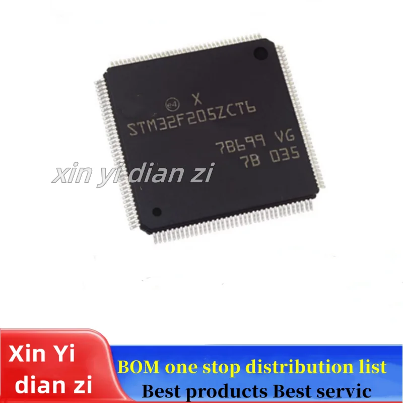 1pcs/lot STM32F205ZCT6 STM32F205 QFP microcontroller ic chips in stock