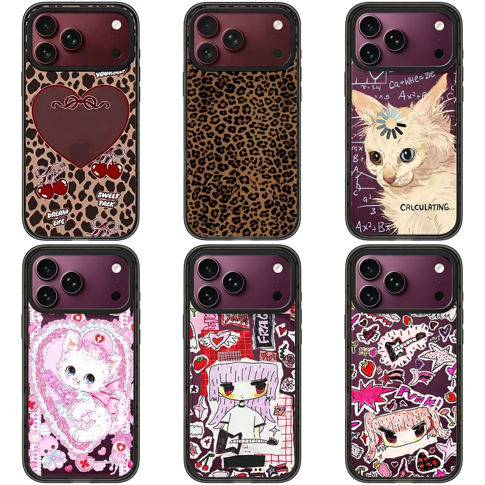 6091642 Impact Black Border Magnetic Case: Compatible with IPhone 18 17 16 15 14 13 Pro Max 17 Air