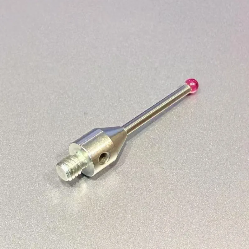 Threaded Interface M-4- Length 30- Ball He-ad 3mm Accuracy 0. 001 Steel Needle Rod