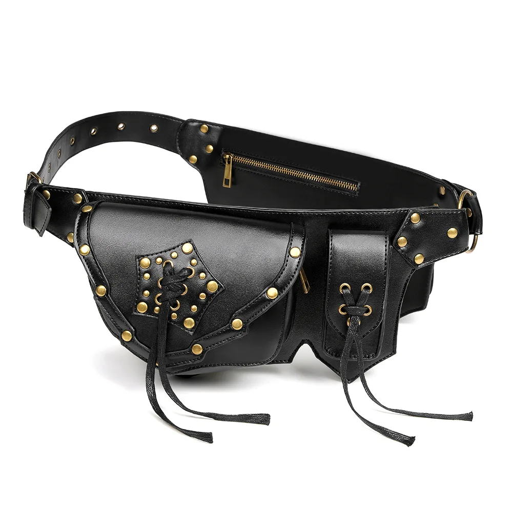 

Women's bag Steampunk Men's Tactical Bag Outdoor Cycling Waist Bag Female Mobile Phone Bag Fanny Pack Belt Bag Bum Bag Chest Bag