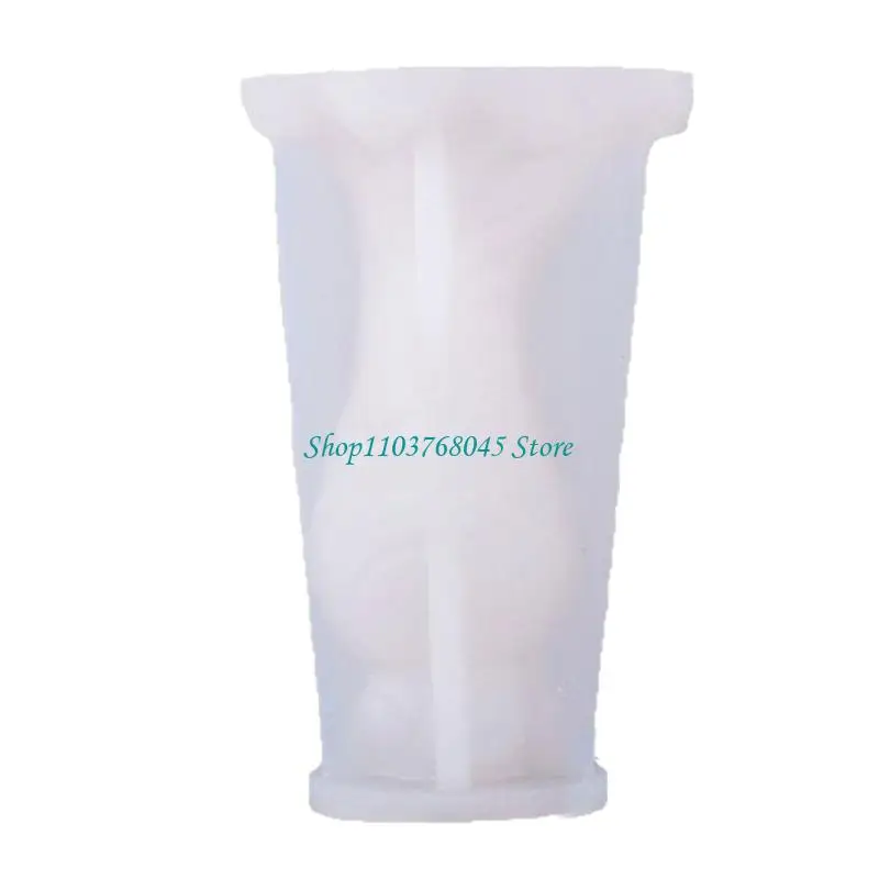 R53F Fishtail Dress Silicone Molds Temperature Resistant for Making Soap Chocolate and Wedding Decorations