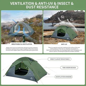 Naturehike Ultralight 2 Person Tent 2
