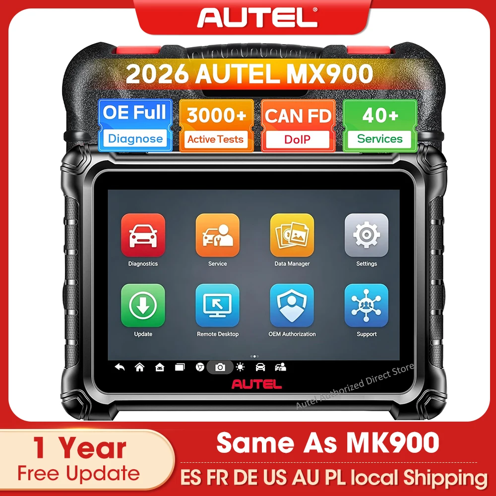 Image of Autel MaxiCheck MX900 Kfz-Diagnosegerät, Automotive-Scanner, Vor- und Nachdiagnose, DoIP CAN FD, WLAN-Druck, Upgrade von MK808S MX808S