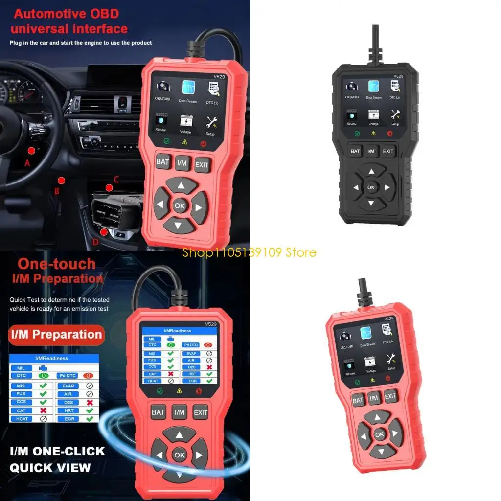 

Руководитель автомобильного диагностического сканера для разломов двигателя 2.8 дюйма экрана ABS Construction