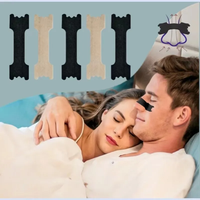 10-100pcs Anti-snoring Strips Easier to Breathe Help Breathing Reduce Snoring Nasal Strips Better Sleep Breathe Health Care view 5