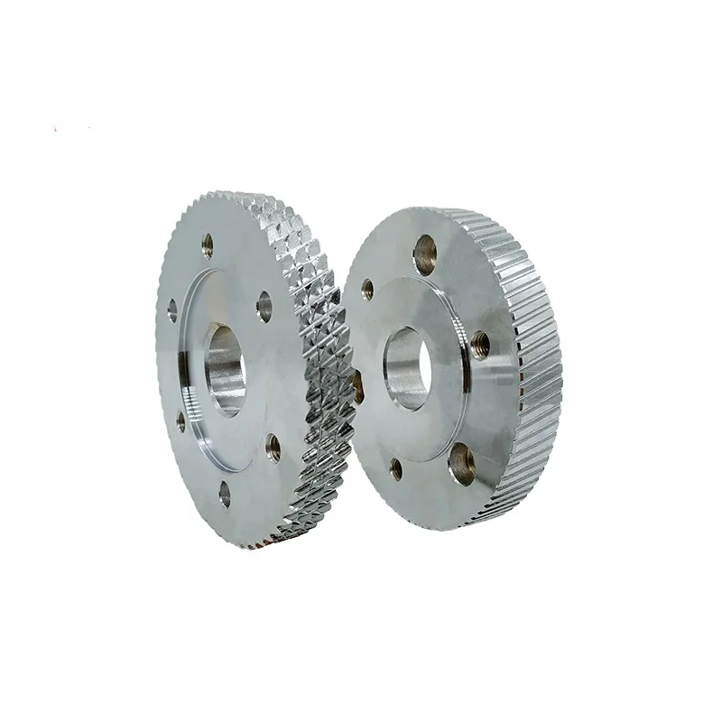 140X35X21mm/140X35X18mm Woodworking machinery parts Six-hole steel wheel for CNC four-sided molding machine planner