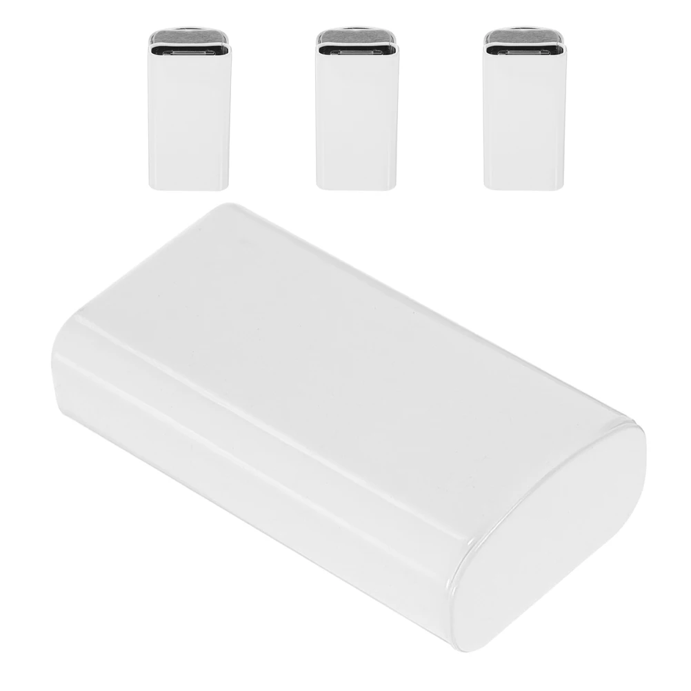 

4Pcs Metal Boxes Mini Tinplate Empty Containers Lids for Jewelry C ies Sweets ganizer Small Size Practical Stain