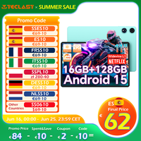 【New】 Android 15 Tablet Teclast P50AI 11 inch Screen 90Hz AllWinner A733-AI Octa-Core (6GB + 10GB )Max.16GBGB RAM 128GB LPDDR5 Wifi-6 7000mAh AI Tablet PC