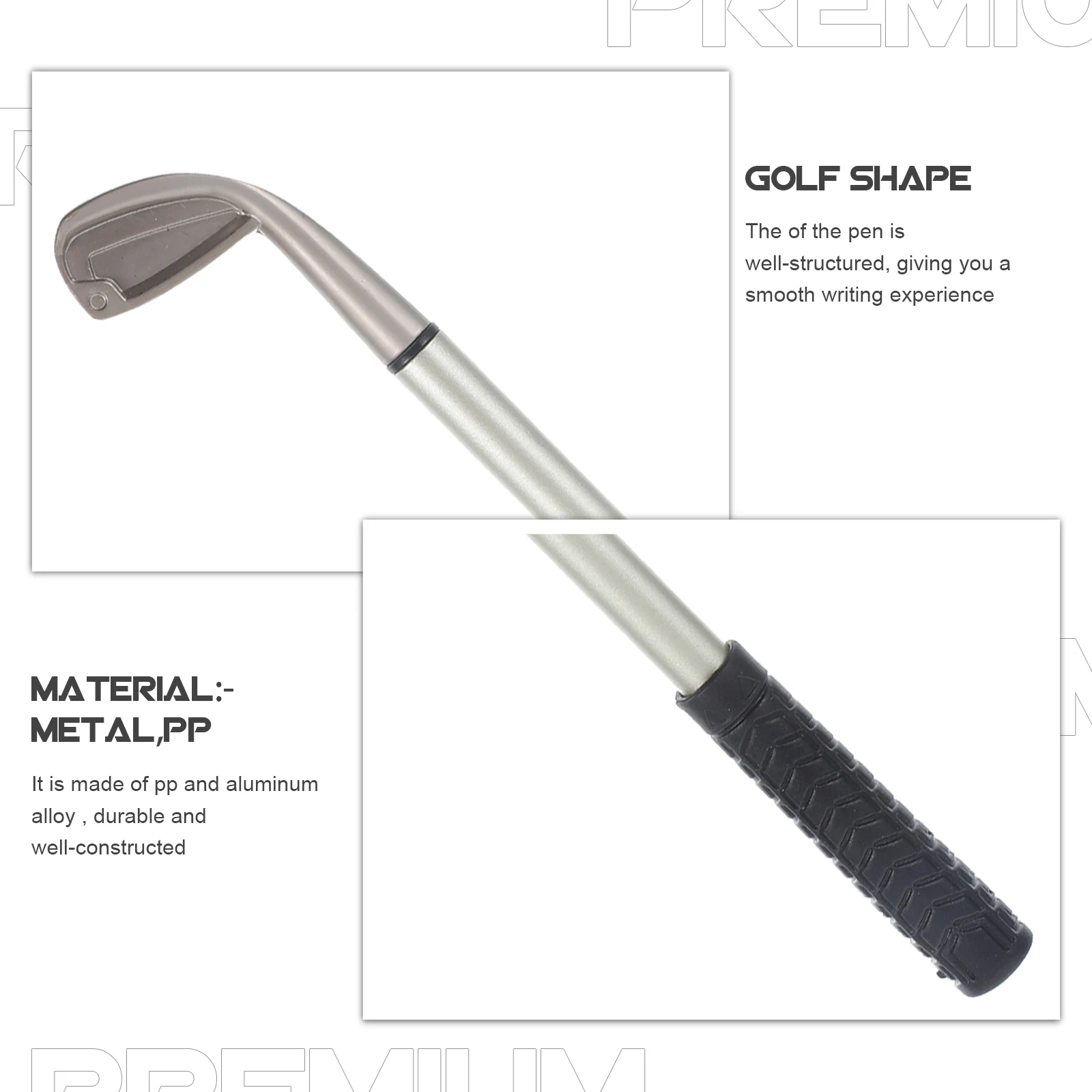 

Golf Pen Signature Ballpoint Styling Ink Writing Stationery Marker Envelope Sticker BUTIFULSIC