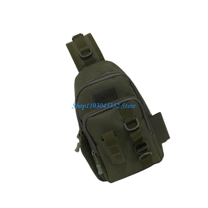 حقيبة كتف صياد محترفة، خطة متعددة الأقسام، مادة قوية، ميزة فورية، بناء رقيق