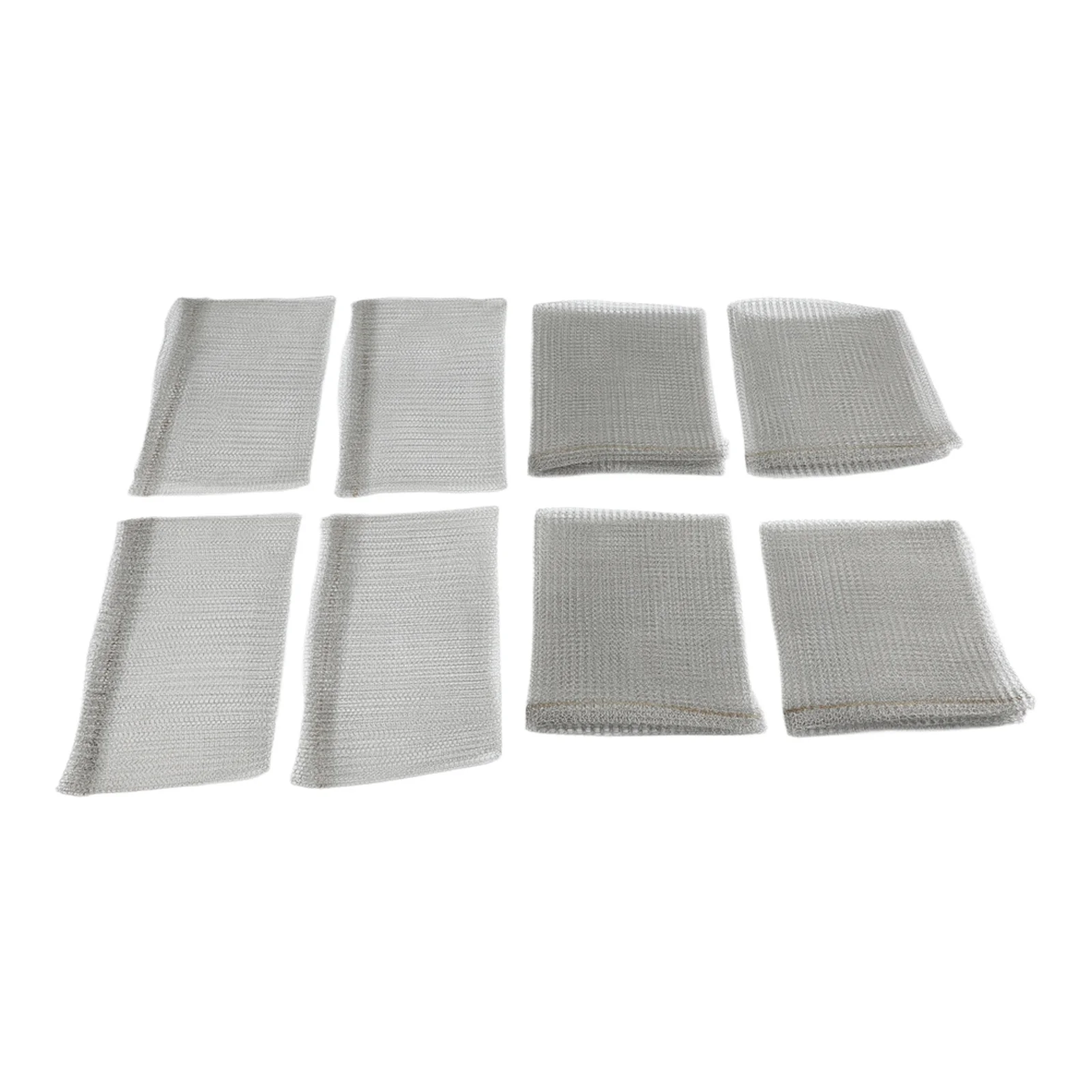 8 Pack Stainless Steel Plant Root Protection Bags with Sizes 23 25cm and 35 35cm for Indoor and Outdoor Plants