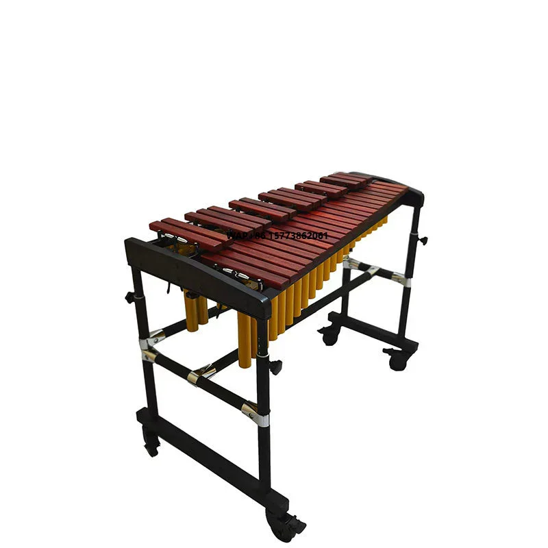 

30-тональный профессиональный алюминиевый ксилофон с полкой, ударные инструменты, тренировка по выступлению, маримба