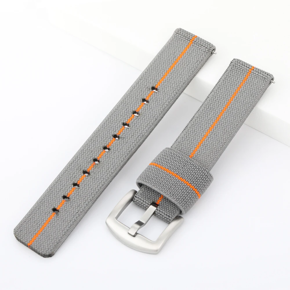 

Nylon Watch Band 20mm 22mm Army Woven Elastic Strap for Seiko Fast Release Wristband Military Men's Universal Sport Watch Band