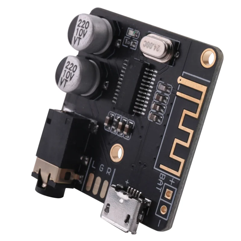 BT5.0 Audio Module MP3 Bluetooth Audio Decoder Board Lossless Car Speaker Audio Amplifier Board DIY Audio ReceiverN01R