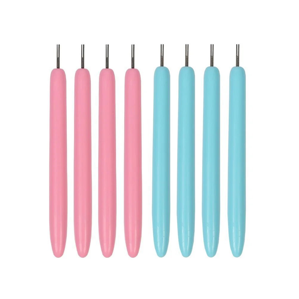 

16Pcs Paper Quilling Tools Premium DIY Papercraft Kit Stainless Steel Ballpoint Pen Nonslip Handle Resilient Nib