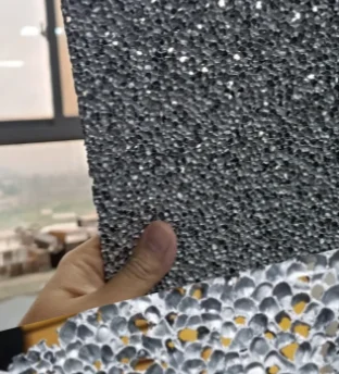 

Honeycomb Foam Aluminum Plate Microporous Ventilated Salt Foamed Aluminum Soundproof Barrier Pinhole Composite