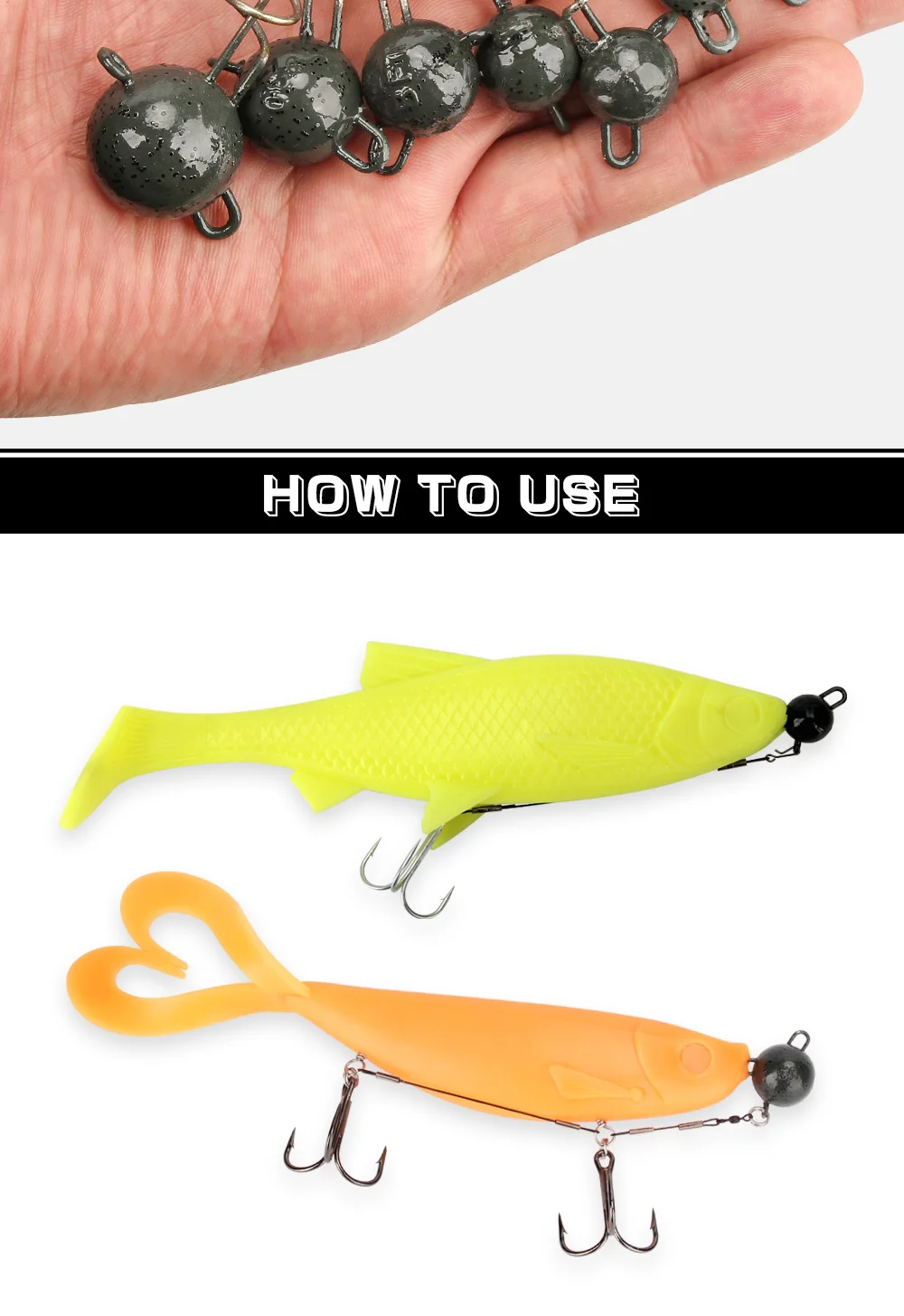 Palisander Schraube Jig Kopf Für Weiche Köder 7g 10g 15g 20g 25g 30g 50g mit Schraube Spirale Platinen Gewicht Gummi Fisch Angeln Ausrüstung – Detail 6