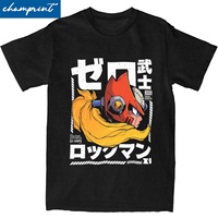 Megaman X Zero Art T-Shirt Men Women Funny Pure Cotton Tees Crewneck Short Sleeve T Shirts Graphic Tops