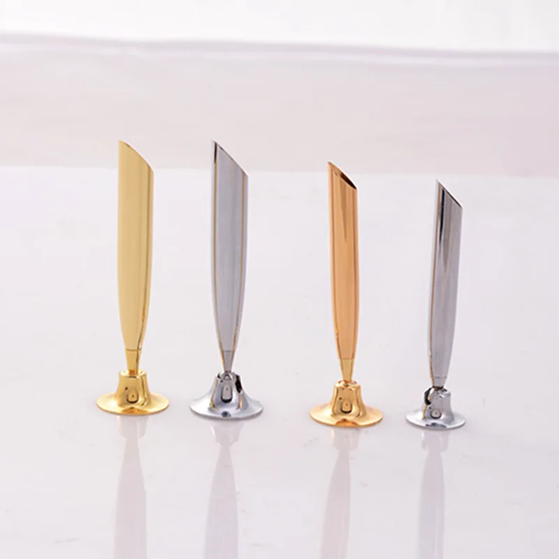 Desktop Pen Pencil Ballpoint Pen Rotating Stand Hotel Front Desk Signature Pen Base Gold / Silver Fixed Base Student Stationery