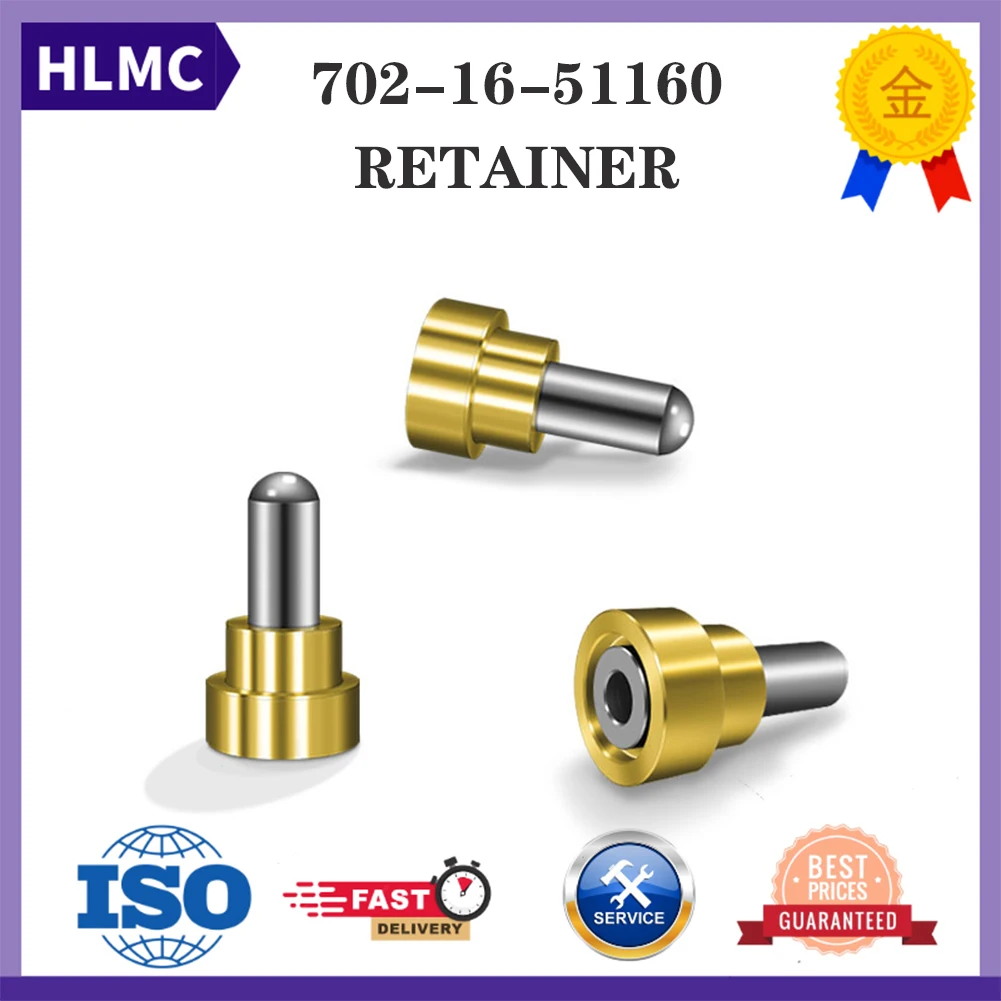 Excavator Parts Hydraulic Remote Control Joystick Pusher RETAINER 702-16-51161 702-16-51160 PC200-1 PC200-3 D12*20MM