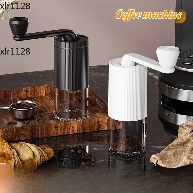 New Mini Hand cranked Coffee Machine for Home, Outdoor, Portable, Adjustable Coarse and Fine Grinding, Coffee Grinder