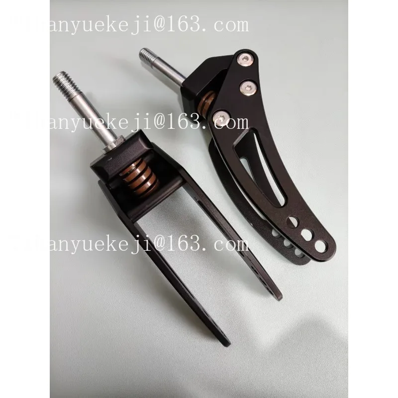 5-8 inch aluminum alloy numerical control material shock absorption active wheelchair electric wheelchair front fork accessories