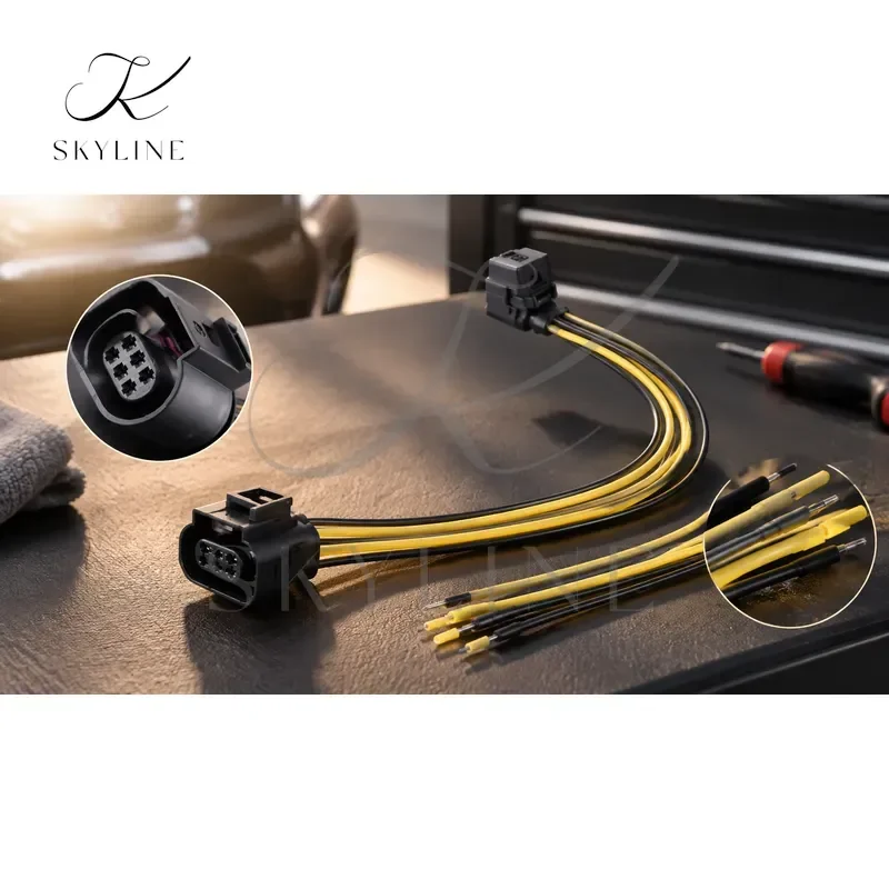 New Car Throttle Body Connector Pigtail Plug Fit For Audi Q7 A8 A3 VW Golf Beetle Eos 1J0973713 4H0973713 3B0973813 5N1973206