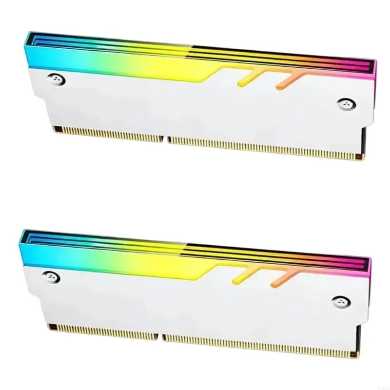 CORA Light Bar Heatsink Coolers Set with 5V 3Pin Cable for PC Tower