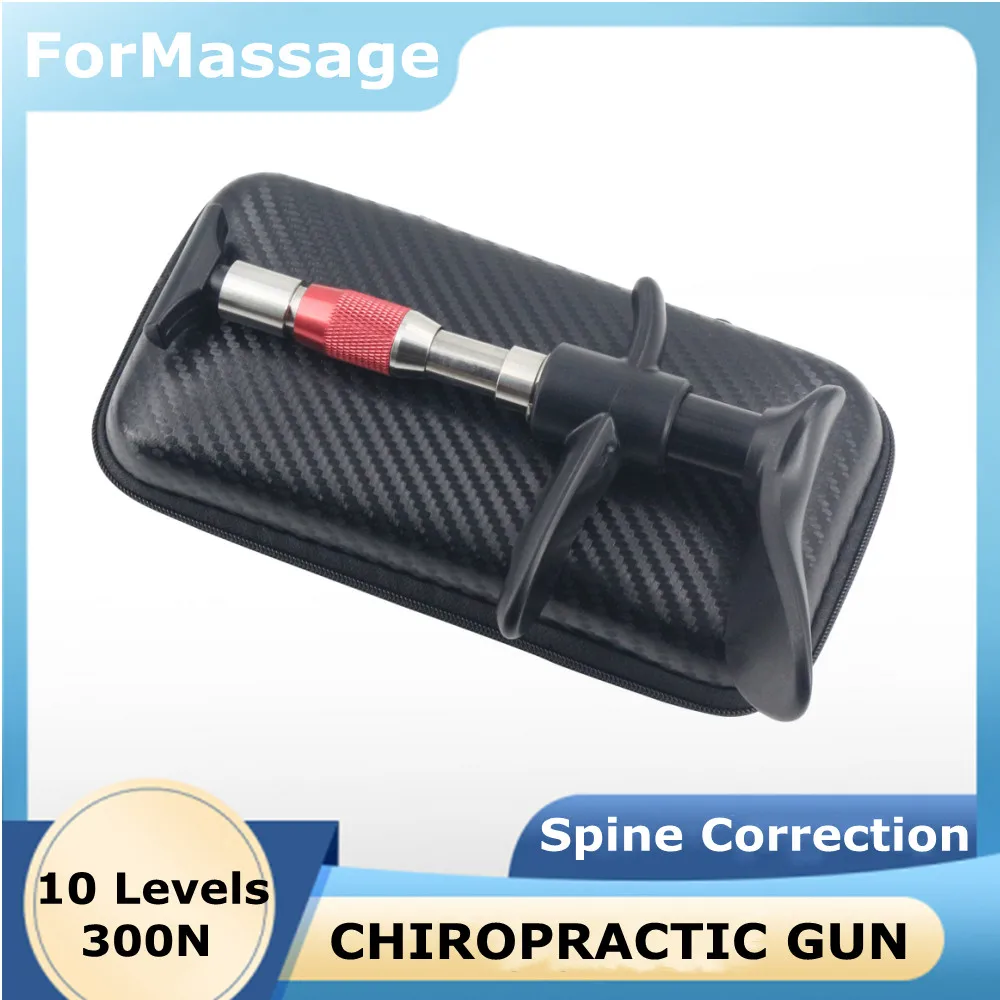 

Chiropractic Adjusting Tool Correction Spinal Activation Gun Spine Massage Corrector Therapy Body Relaxation 10 Levels 4 Head