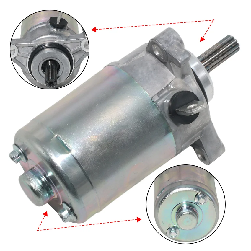 

12v Motorfiets Start Motor For Yamaha YS125 GPD125 GPD150 NMAX LTS125 Axis Z LTS125 D'elight MW125 MWS125 MWS150 Tricity ABS