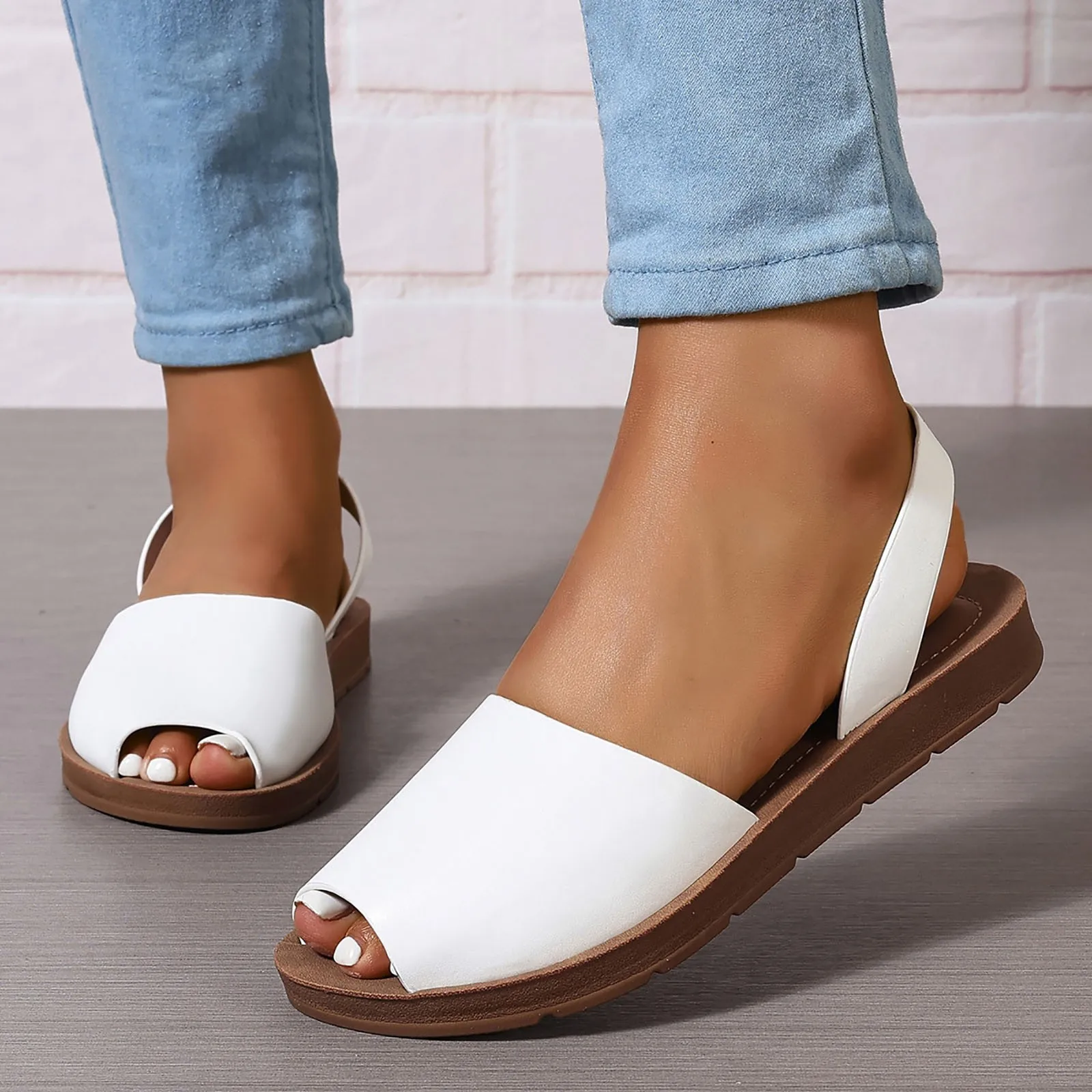 Stylish Comfortable Low Heel Dress Sandals for Women