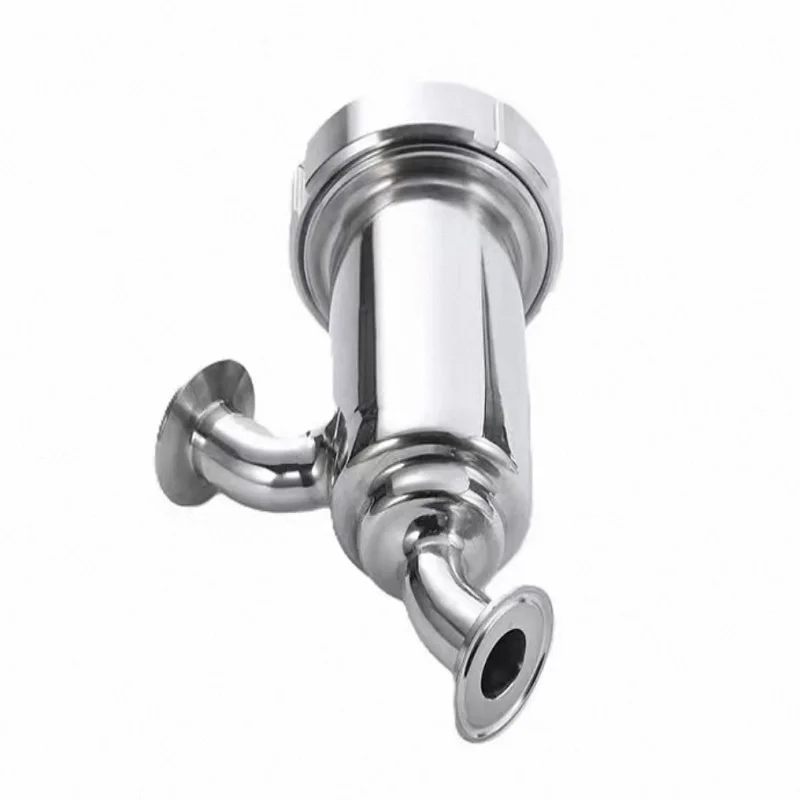 Sanitary grade 316 stainless steel Y-type filter, angle filter, threaded filter, quick installation, polished