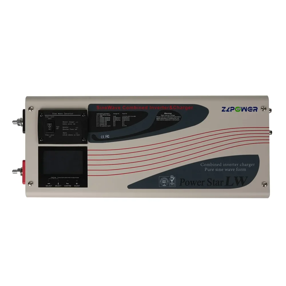 

1KW 2KW 3KW 4KW 5KW 6KW Low Frequency Pure Sine Wave DC to AC Power Inverter Charger