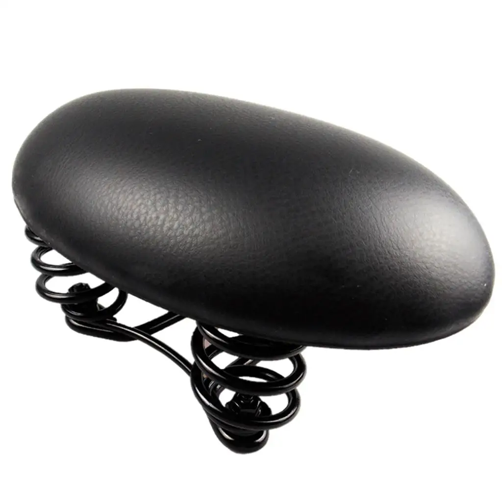 Mountain MTB Bike Seat Soft Spring Shock Absorber No Nose Waterproof Cycling No