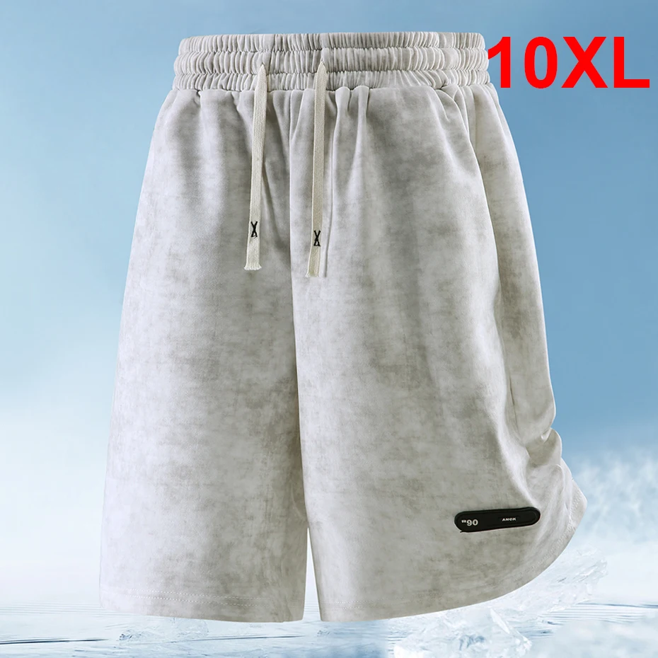 Summer Tie-dye Shorts Men 10XL Plus Size Short Pants Male Fashion Casual Bottom Big Size 10XL