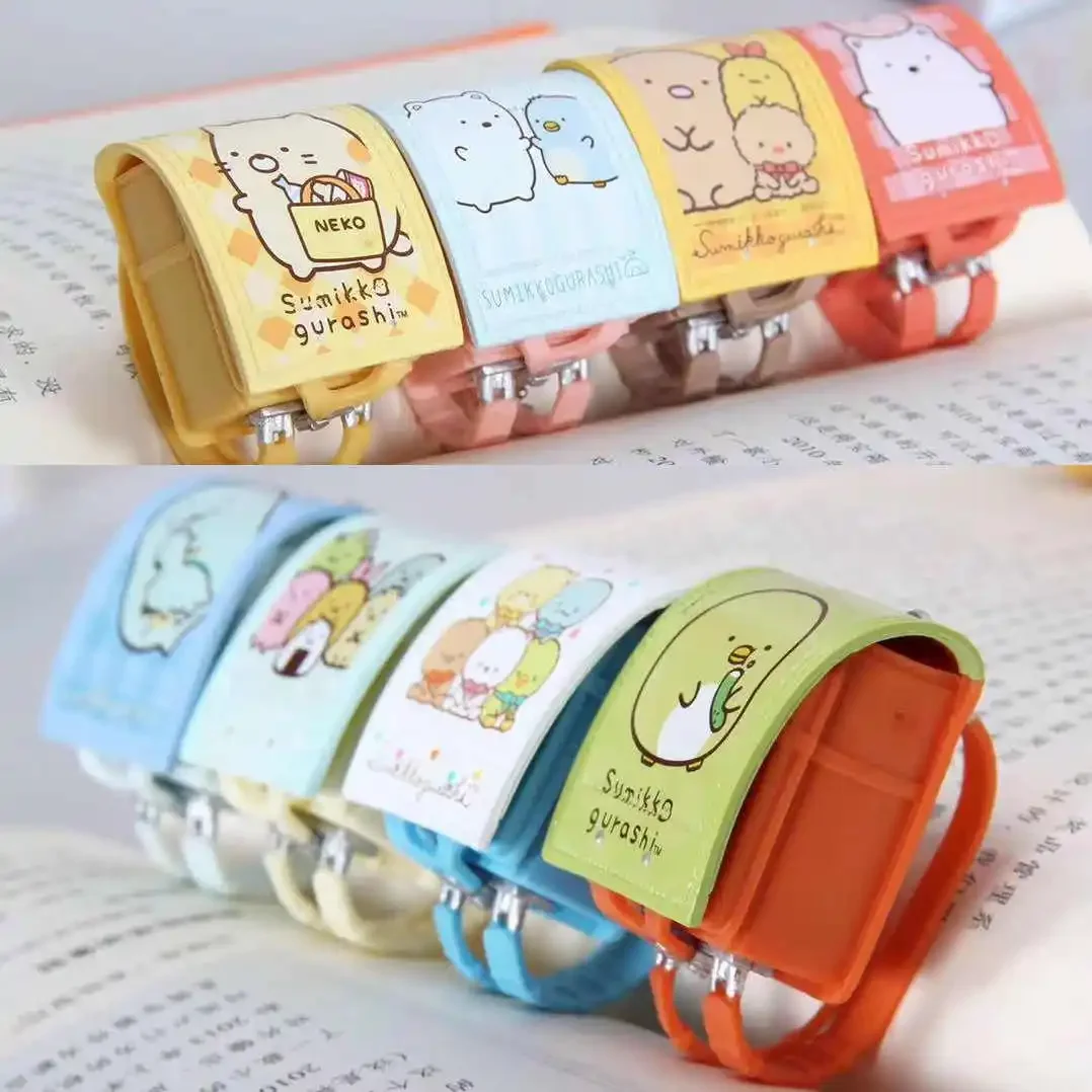 Sumikko Gurashi Mini bolsos de hombro accesorios de figuras de acción Shirokuma Tonkatsu Neko caja ciega accesorios de escena adornos regalos para niños