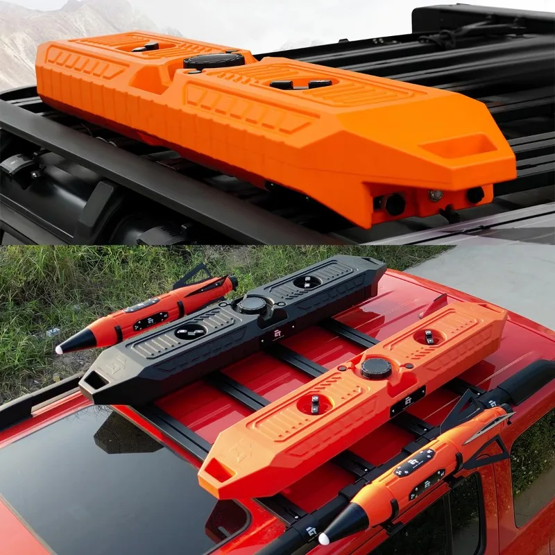 capacity 30L roof water tank 12V water pump booster with shower built-in automatic rewinding water pipe off-road modification