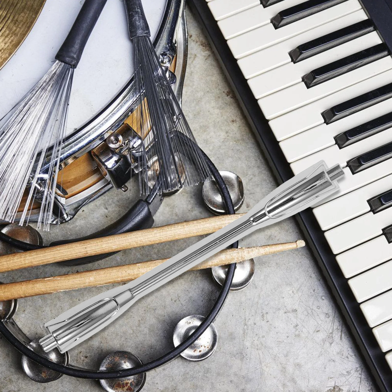 

Long Rod Metal Snare Accessories Bass Hardware Parts Durable Stylish Easy Installation Snare Lugs Replacement Long Metal Lug