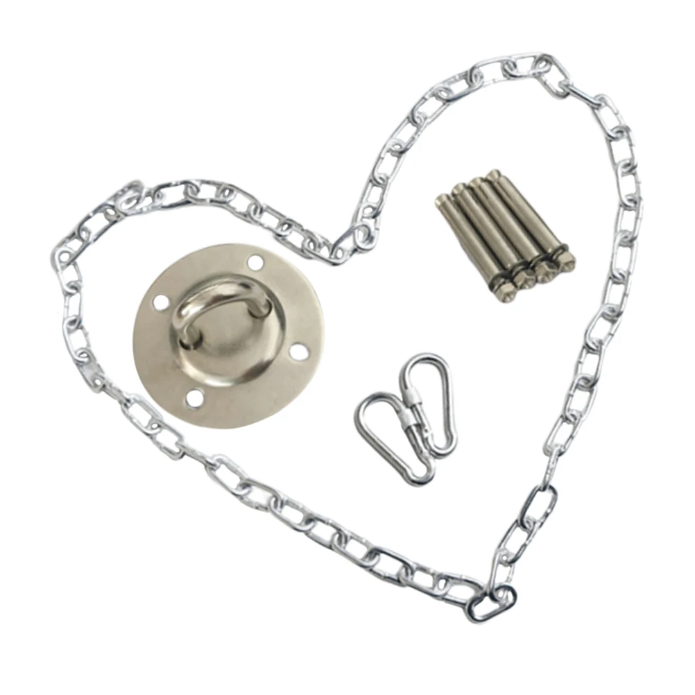 

Heavy Duty Swing Chair Accessories Sturdy Hammock Chain Hooks Seat Buckle Shop Hanging Set Outdoor Furniture