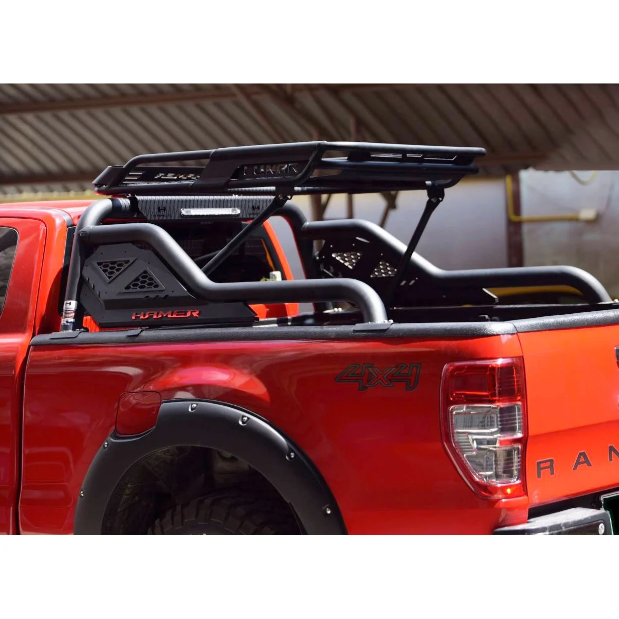 HM Steel Roll Bar with Bracket for Ranger for Hilux Vigo Revo Rocco Sport Roll Bar for Dmax for Navara for Triton