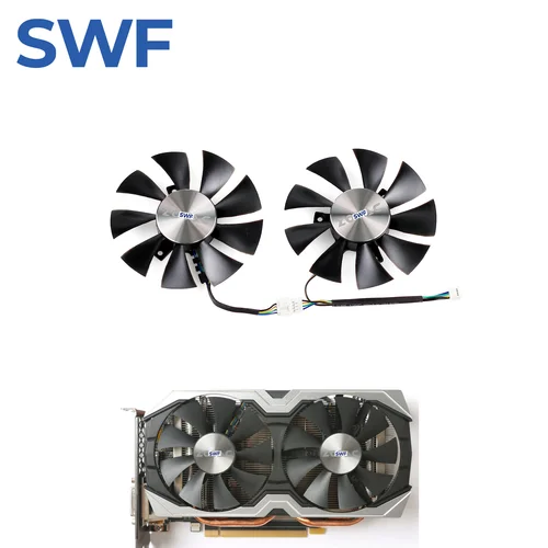 Ventilador de refrigeración GA91S2H de 85MM para ZOTAC GTX 1050 1060 1070 Ti 6GB Mini ventilador de refrigeración de tarjeta gráfica GFY09010E12SPA
