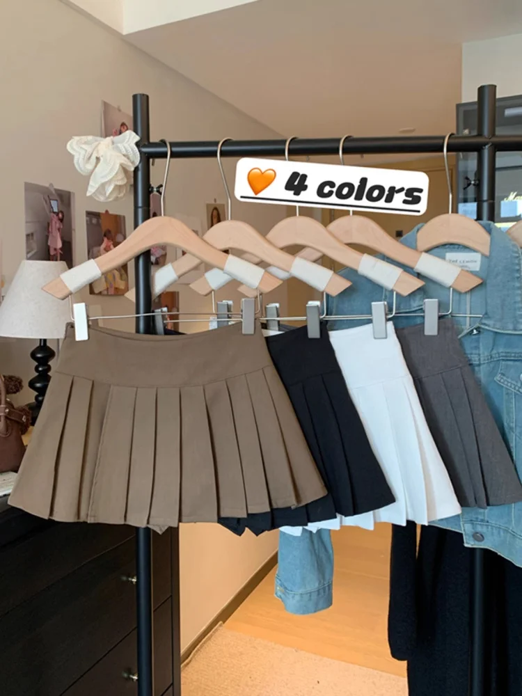 Pure Desire High Waist Slit Midi Skirt Women's Sexy Spicy Thin A-Line  Skirt Versatile Half-length Skirt Korean Style