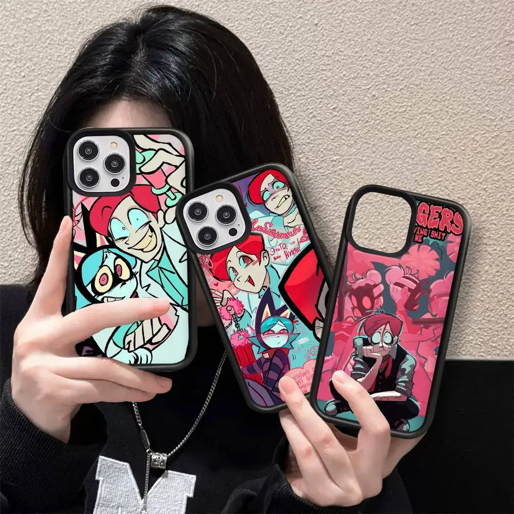 Horror Game Psychocuties For Iphone 17 Air 16 15 14 13 12 11 Pro Max TPU+PC Plus Shockproof Back Phone Cover