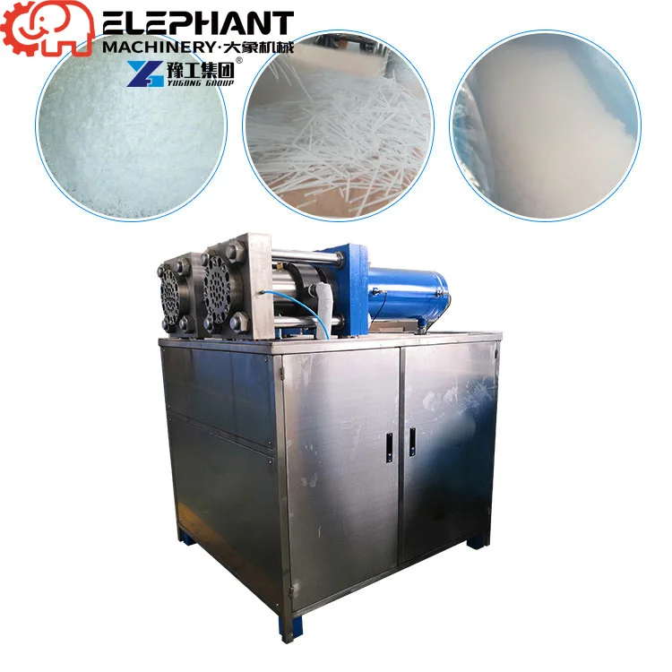 Small Strip Compress Dry Ice Pellet Co2 Reformer Clean Slice Make Machine For Blaster And Washing