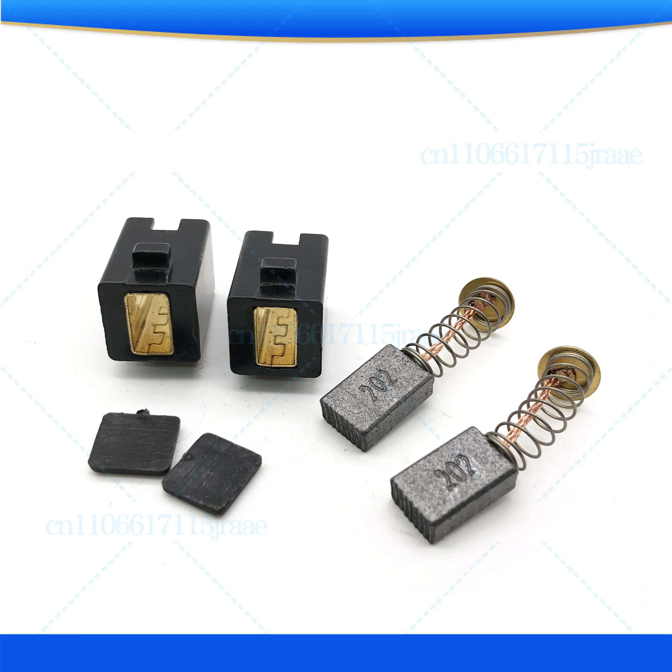 

5 шт. для угловой шлифовальной машины Bosch угольные щетки GWS6-100/7-100/14-150CI/GBM13RE электрическая дрель/щетка