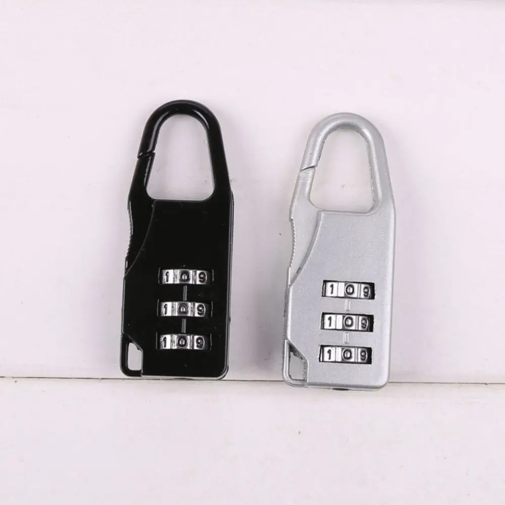 Mini Password Code Combination Padlock Suitcase For Luggage Travel Smart Lock Keyed Anti-thieft Lock